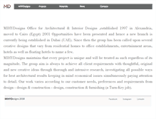 Tablet Screenshot of mihydesigns.com